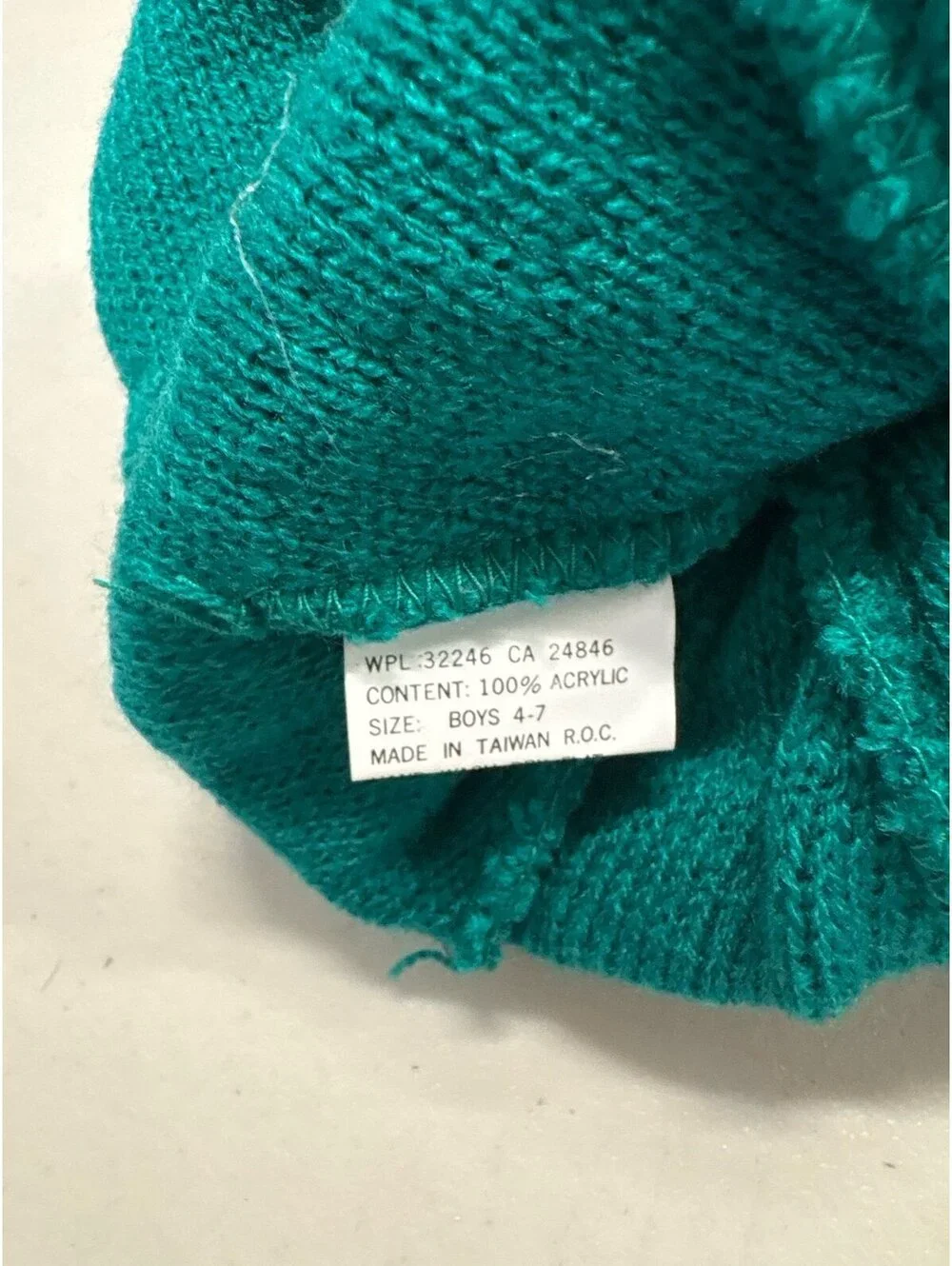 Vintage OshKosh B’Gosh Boys CHAMPS Trophy Knit Beanie Hat Size 4-7 NWT